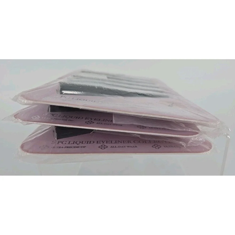 3 Lot Liquid Eyeliner Collection Set ByMarie Claire‎ Paris - Winged Beauty 5 Pcs